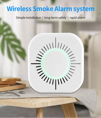 Smoke Detector   Sound Light Alarm Sensor-CO00623-Veeddydropshipping