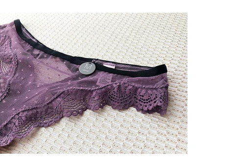 Lace Sexy Seamless T-pants Underwear-WF00835-Veeddydropshipping