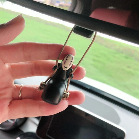 Mini Figure Swinging Faceless Male Auto Mirror Pendant-AM01331-Veeddydropshipping