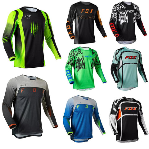 Bat Fox Mtb Downhill jerseys Long Sleeve Motocross Mountain Bike Shirt Quick-drying -OS00939-Veeddydropshipping