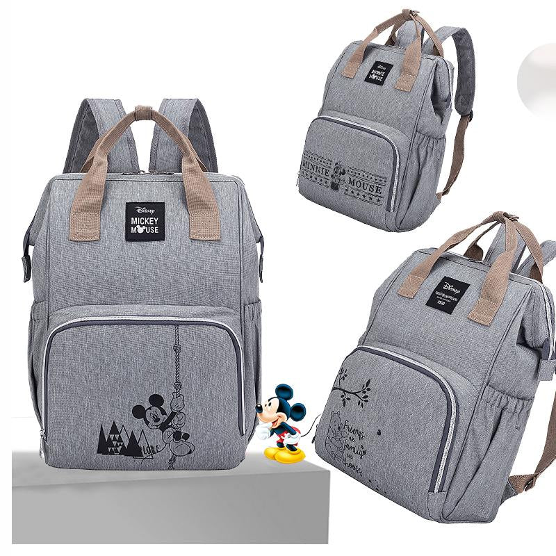 Disney Minnie Mickey Baby Bags for Mom Multifunctional Diaper Bag-TB00221-Veeddydropshipping