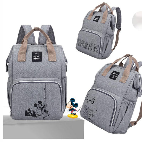 Disney Minnie Mickey Baby Bags for Mom Multifunctional Diaper Bag-TB00221-Veeddydropshipping