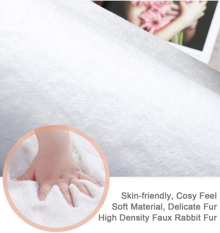 Irregular Fur Rug Room Hairy Children Carpets-HA00493-Veeddydropshipping