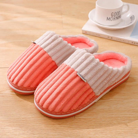 Nonslip Soft Winter Warm House Spa Slippers-BS01071-Veeddydropshipping