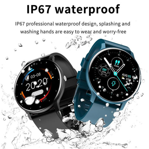 Smartwatch Heart Rate Monitor Waterproof Watches For IOS Android-JW00963-Veeddydropshipping