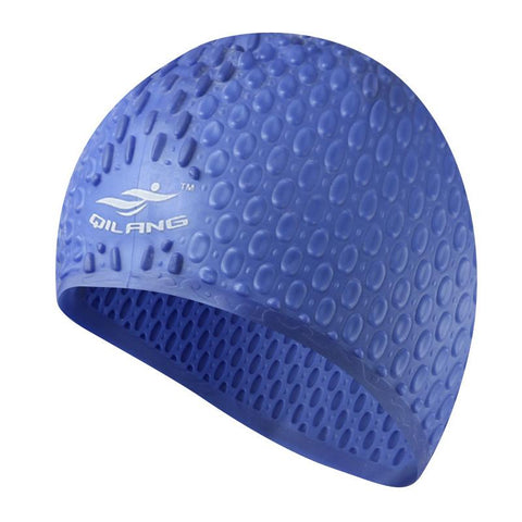 2022 Silicone Swimming Cap Men Women Plus Size Adults Swimming Hat High -OS00019-Veeddydropshipping