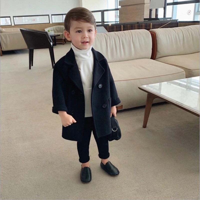 Baby Boy Woolen Jacket Warm Infant Toddle-Veeddydropshipping