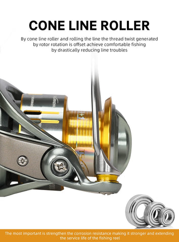 Tsurinoya FS 800 1000 2000 Ultra Light Spool Carp Fishing Spinning Reel Surfing -OS00360-Veeddydropshipping