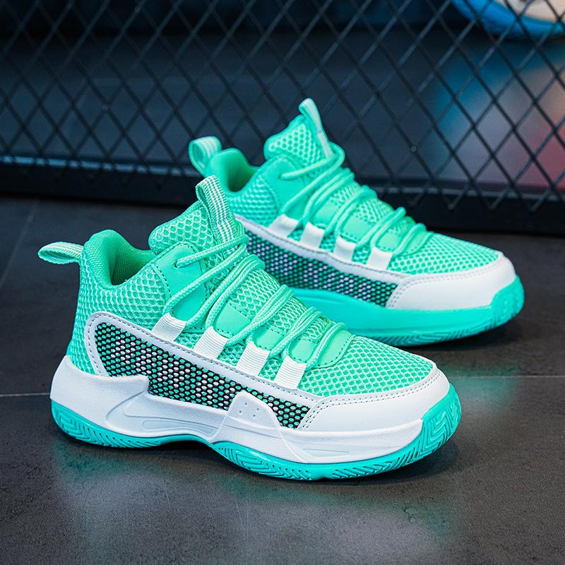 Kids Basketball Shoes for Boys Sneakers Thick Sole-TB00174-Veeddydropshipping