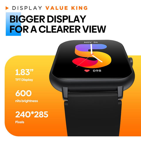 Sport Monitoring Notifications Voice Assistant Smartwatch Men-JW00858-Veeddydropshipping