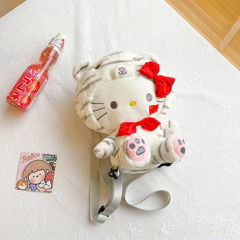 Kawaii Plush Sanrio Backpack Kitty Backpacks for Girls-TB00079-Veeddydropshipping