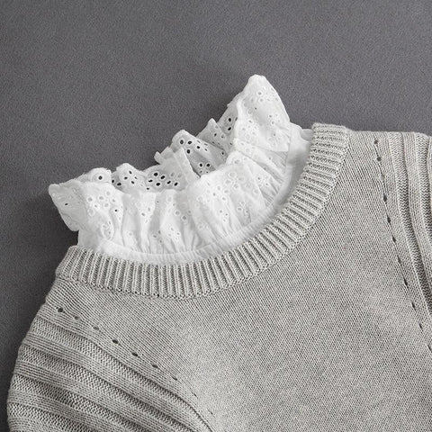Women's Accessories Lace Fake Collar-WF01152-Veeddydropshipping