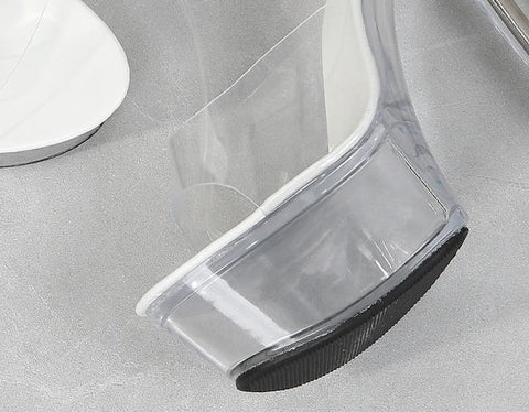 Heels 15CM Stiletto Waterproof Platform Sandals Transparent-BS00857-Veeddydropshipping