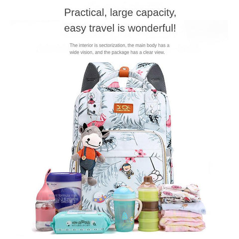Korea Diaper Bags Backpack Baby Bag for Mom Dad Baby Girls Boy-TB00227-Veeddydropshipping