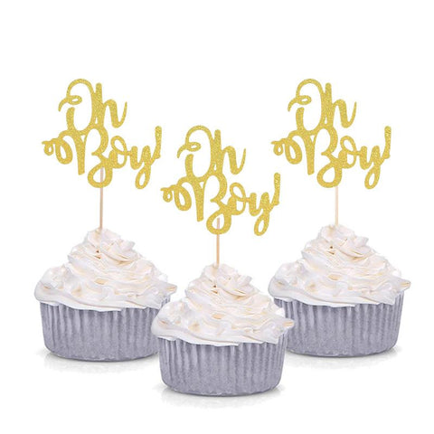Baby Cupcake Topper Baby Shower-HA00638-Veeddydropshipping