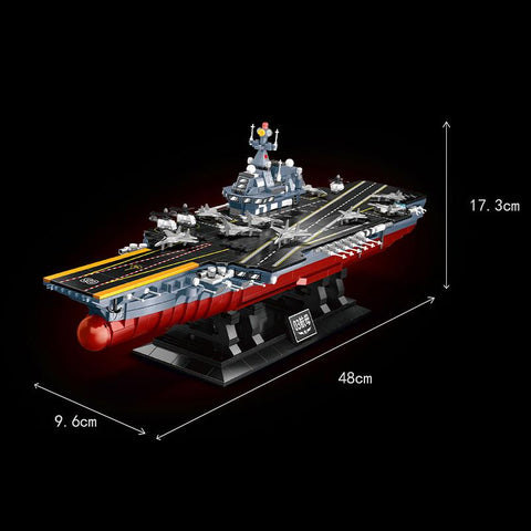 1560Pcs Military WW2 Micro NAVY ARMY Aircraft Carrier Model Building-TB01486-Veeddydropshipping