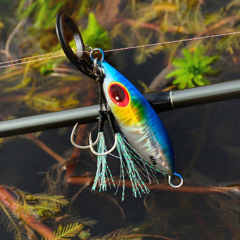Inchiku Metal Slow Jig Fishing Hard Artificial Bionics Bait 30g 40g 60g Jigging Lure -OS00367-Veeddydropshipping