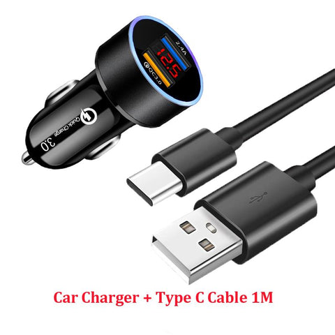 For OPPO A74 A94 5G A93 A73 A53 2020 Fast Car Charger-PA01176-Veeddydropshipping