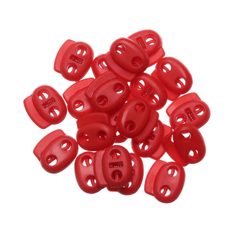 Multi-colors Hole Plastic Stopper Cord Lock-HA00074-Veeddydropshipping