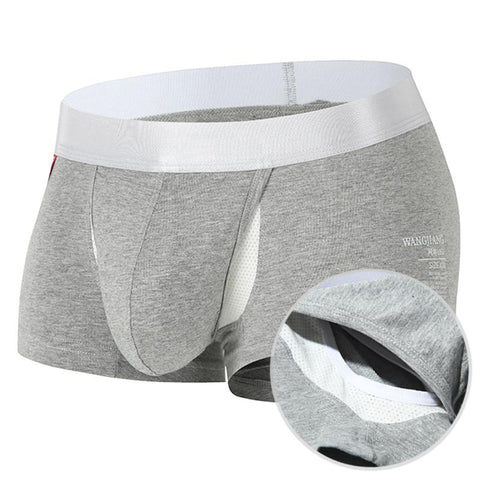 Cotton Sexy Men's Boxer Shorts Panties Breathable-MF01420-Veeddydropshipping