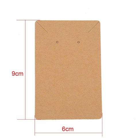 Cards Holder Paper Hairpin Necklace Display Cards Cardboard -JW01689-Veeddydropshipping