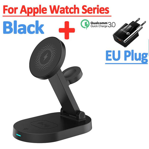 3 in 1 100W Magnetic Wireless Chargers Stand For iPhone-PA01066-Veeddydropshipping