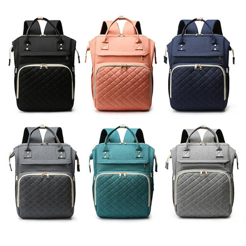 Large Capacity Nappy Backpack Bag Mummy Maternity Bag-TB00205-Veeddydropshipping