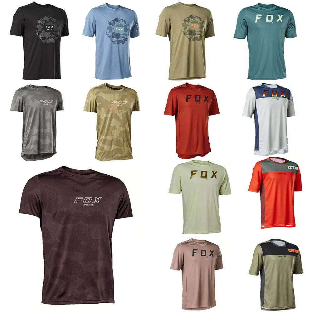 Downhill Jerseys BAT Fox Mountain Bike MTB Shirts Offroad DH Motorcycle Jersey -OS01128-Veeddydropshipping