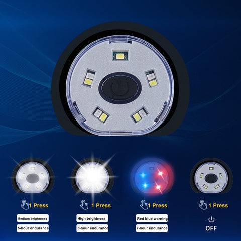 LED Beanie Hat with Light Unisex USB Rechargeable Lamp Hats Hands Free-OS01151-Veeddydropshipping