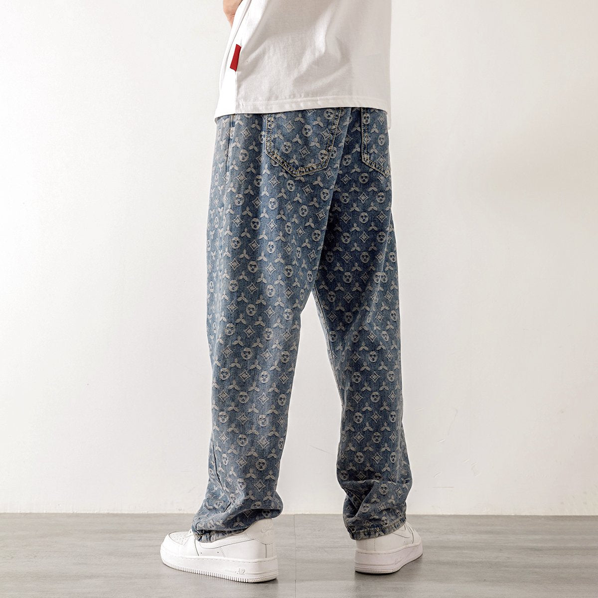 Autum Summer Thin Street Ruffian Handsome Loose Pants-MF00667-Veeddydropshipping