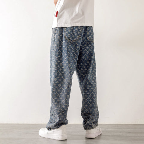 Autum Summer Thin Street Ruffian Handsome Loose Pants-MF00667-Veeddydropshipping