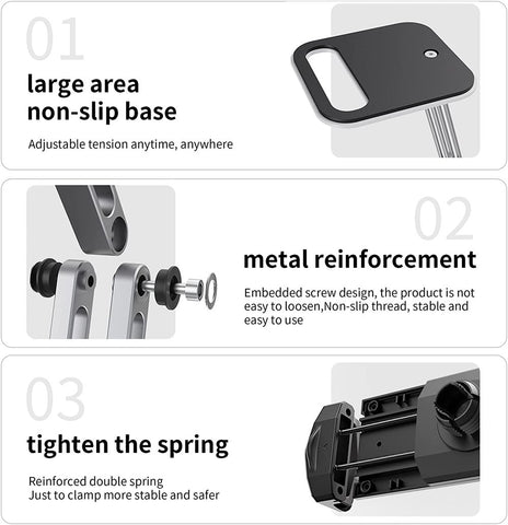 Aluminium Alloy Tablet Stands Phone Holder Stand Smartphone-Veeddydropshipping