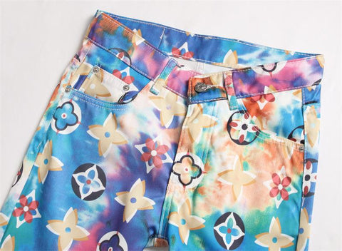 Pencil Jeans Hip Hop Jogging Denim Pants Fashion-MF00477-Veeddydropshipping