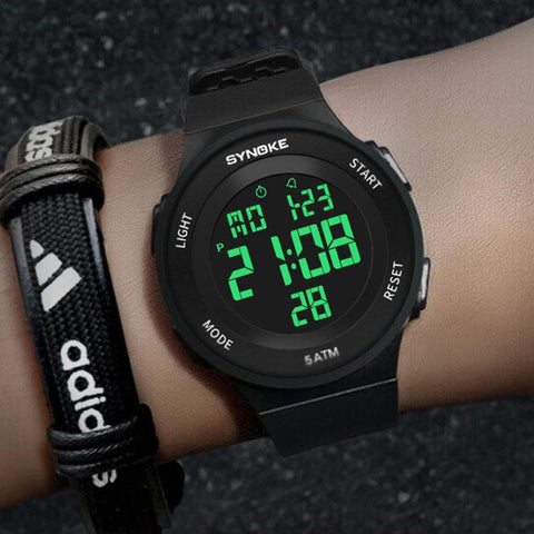 Outdoor Sports Watch Electronic Watches LED Digital 50m Waterproof -JW01149-Veeddydropshipping