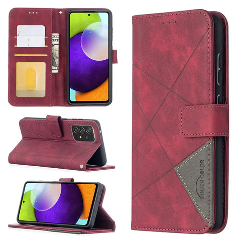 Wallet Flip Leather Case For Samsung Galaxy A04s A13 A31 A33 A34 A50-PA00216-Veeddydropshipping