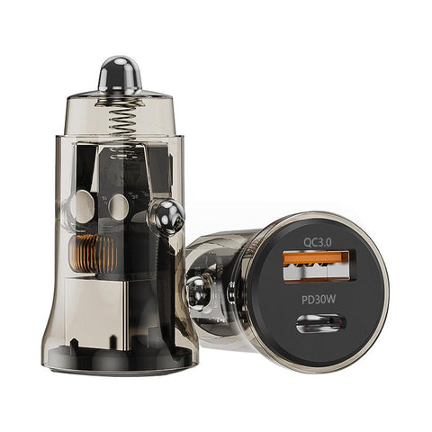 USB Car Charger 65W PD Fast Charging Quick-PA01165-Veeddydropshipping