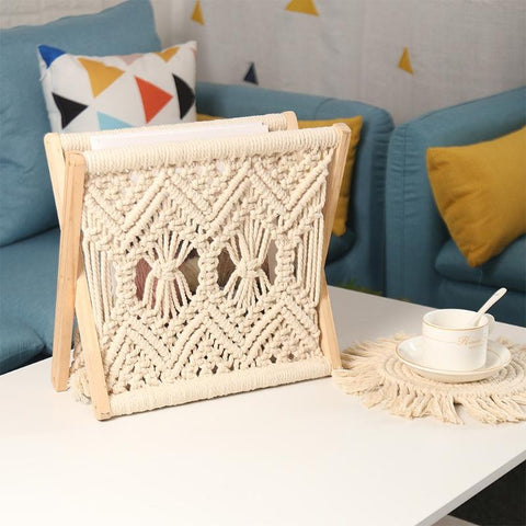 Nordic Cotton Woven Storage Basket-HA01601-Veeddydropshipping