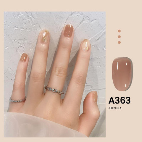 7.3ml Jelly Gel Nail Polish Transparent Nude Manicure Top -BH00979-Veeddydropshipping