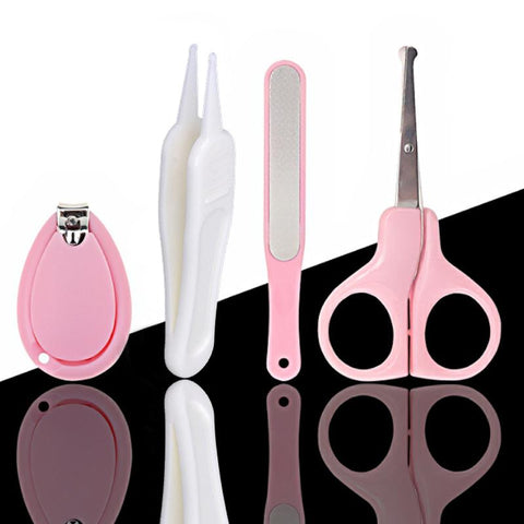 Kids Newborn Childish Baby Kit Items Nail Trimmer Cutter 4PCS Infant-TB00726-Veeddydropshipping