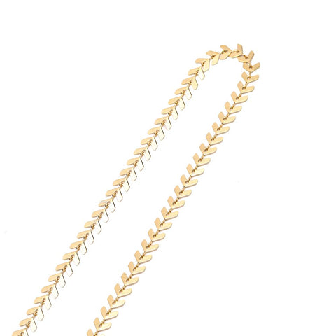 Stainless Steel Tone Shape Bulk Necklace Chain Fit DIY  Jewelry -JW01584-Veeddydropshipping