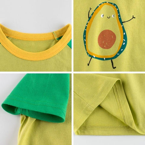 HH Girls T shirt Summer Cartoon Baby Girl T-shirt Kids Clothes Cotton-TB00945-Veeddydropshipping