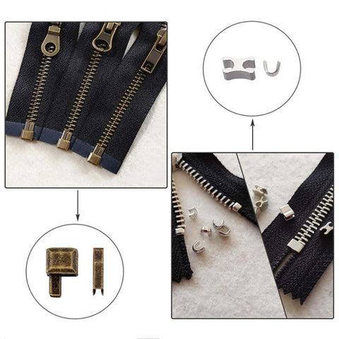 Metal Zipper Repair Kit Zipper Head Sliders-HA00045-Veeddydropshipping