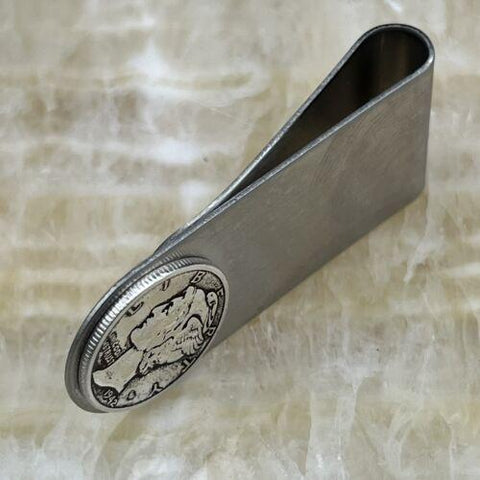 Clip Credit Card Holder w/ Vintage Mercury-MF00734-Veeddydropshipping