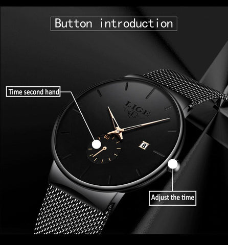 Mens Watches Brand Luxury Quartz Watch Men Waterproof-JW00656-Veeddydropshipping