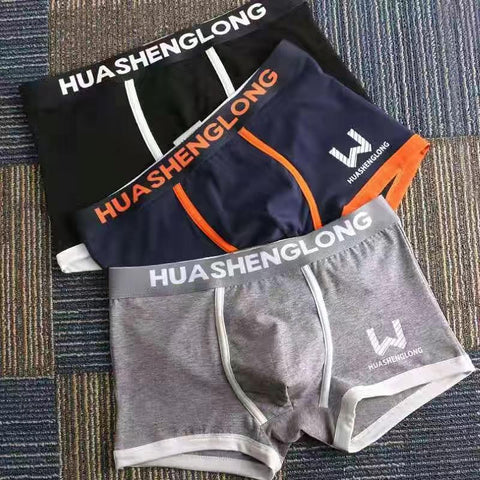 Man Panties Cotton Soft Short Boxer Mens Breathable-MF01425-Veeddydropshipping