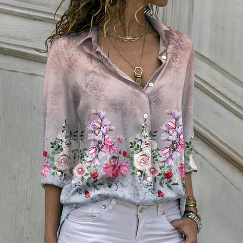 Elegant Women Fashion Long Sleeve Shirts-Veeddydropshipping