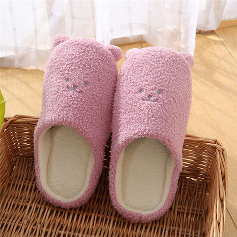 Indoor Non-Slip Slides Lovely Women Bottom Soft Home-BS01276-Veeddydropshipping