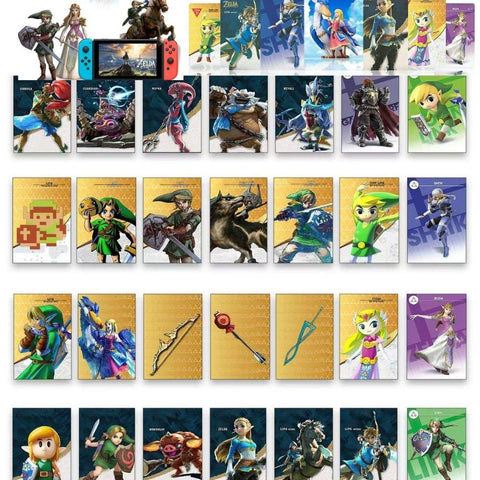The Legend of Zelda Breath of the Wild 25 piece set Switch amiibo-TB01593-Veeddydropshipping