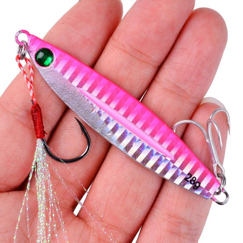 Aorace 1Pcs Metal Cast Jig Spoon 7g-10g-14g-17g-21g-28g-40g-60g Casting Jigging -OS00468-Veeddydropshipping