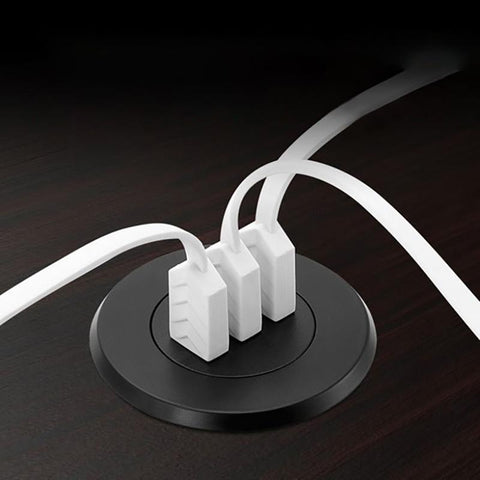 150cm Grommet Hole In-Desk Mounting 3 Ports USB 2.0 Hub For Laptop PC Computer-CE00148-Veeddydropshipping